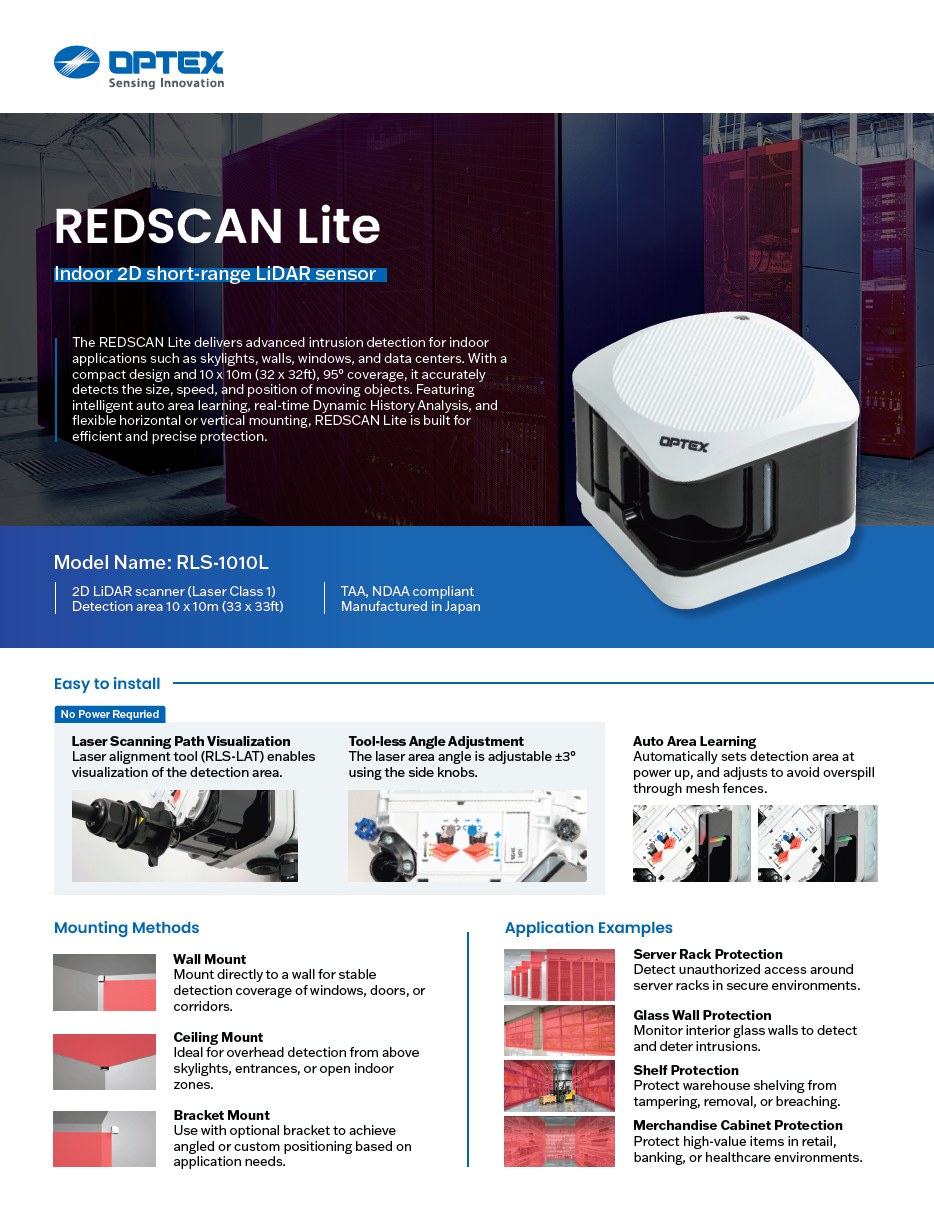 RLS-LWVH | Optex America